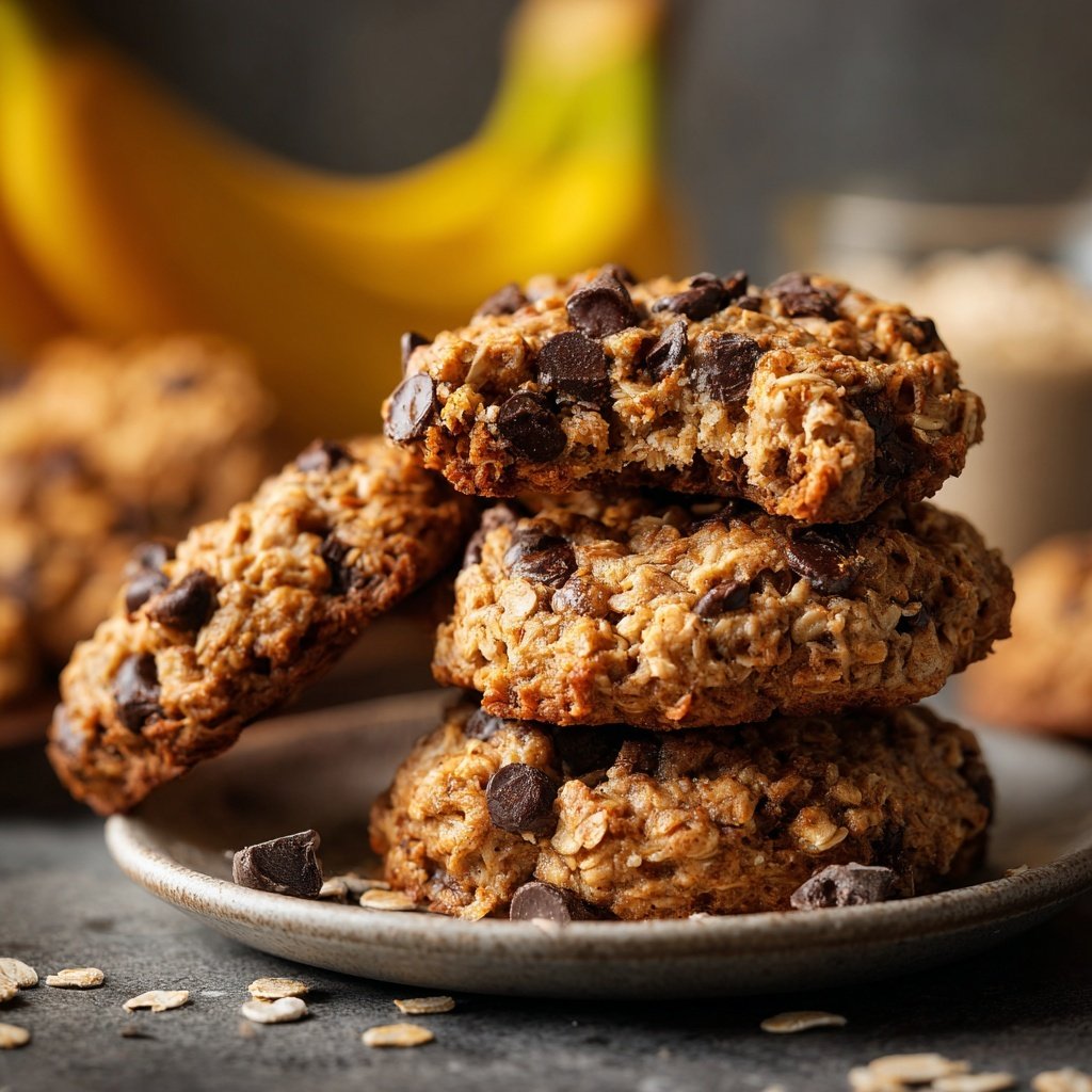 Gesunde Bananen Kekse – nur 5 Zutaten