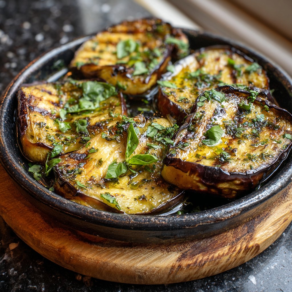 Auberginen aus dem Ofen weich