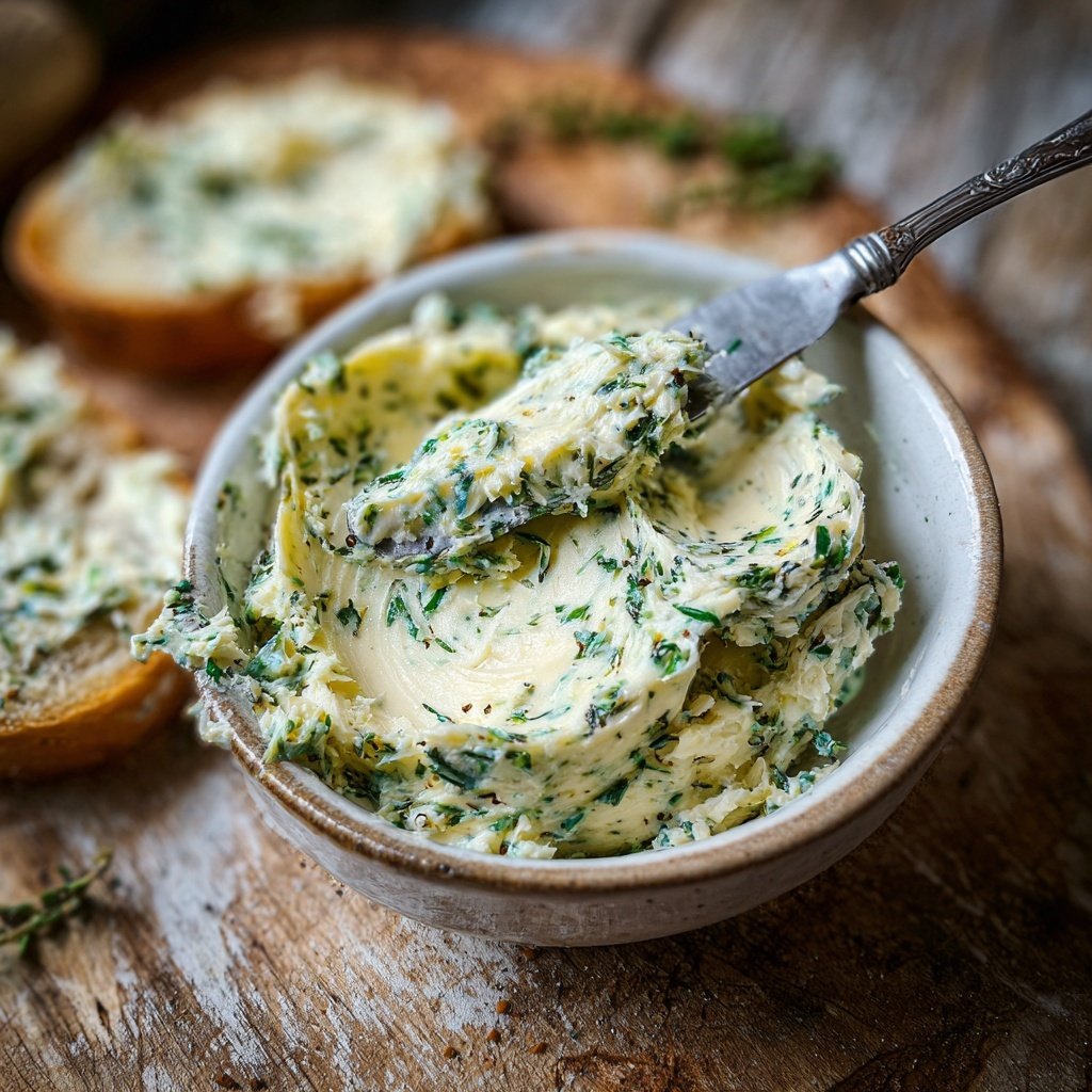 Kräuterbutter Für Gemüse