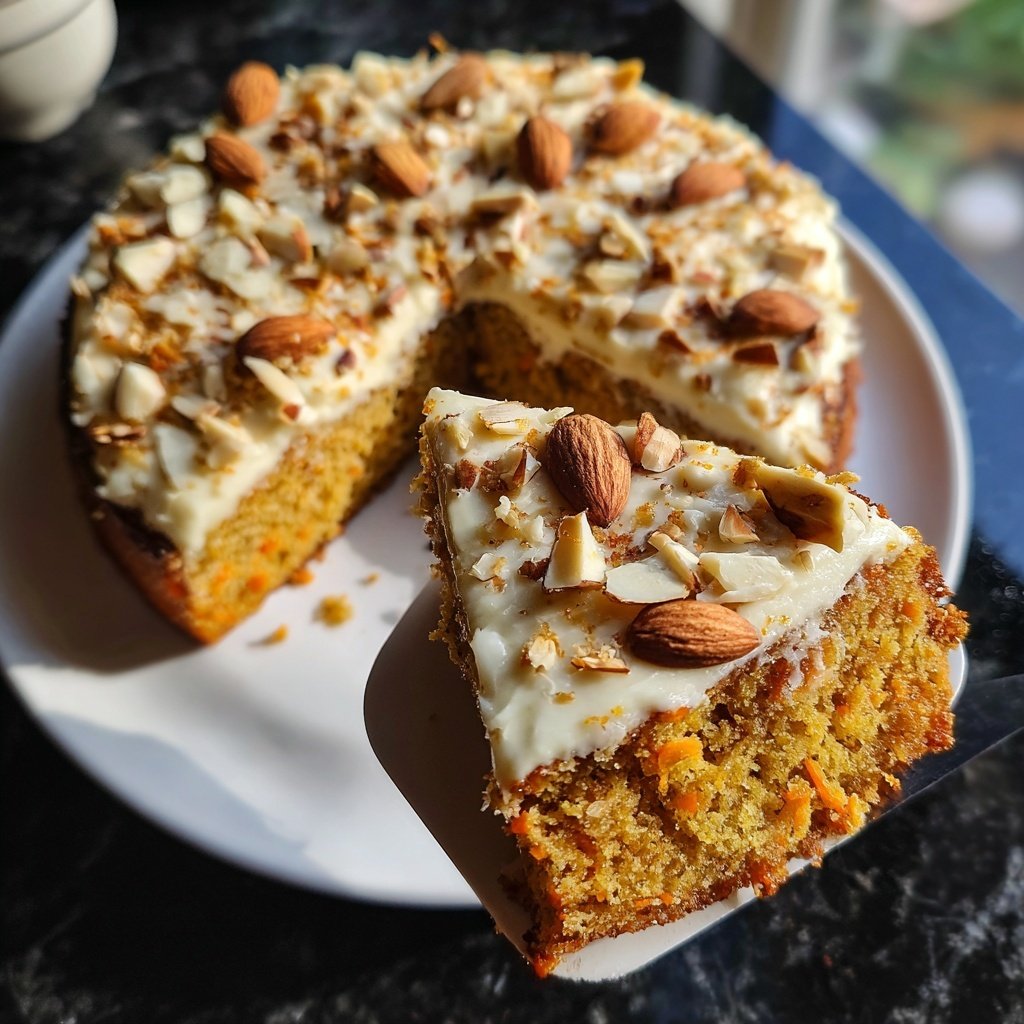 Karottenkuchen Mit Mandeln