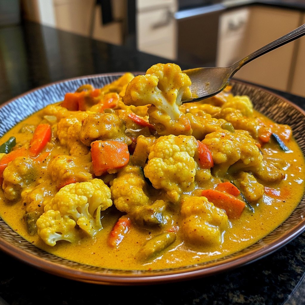 Gemüsecurry mit Blumenkohl