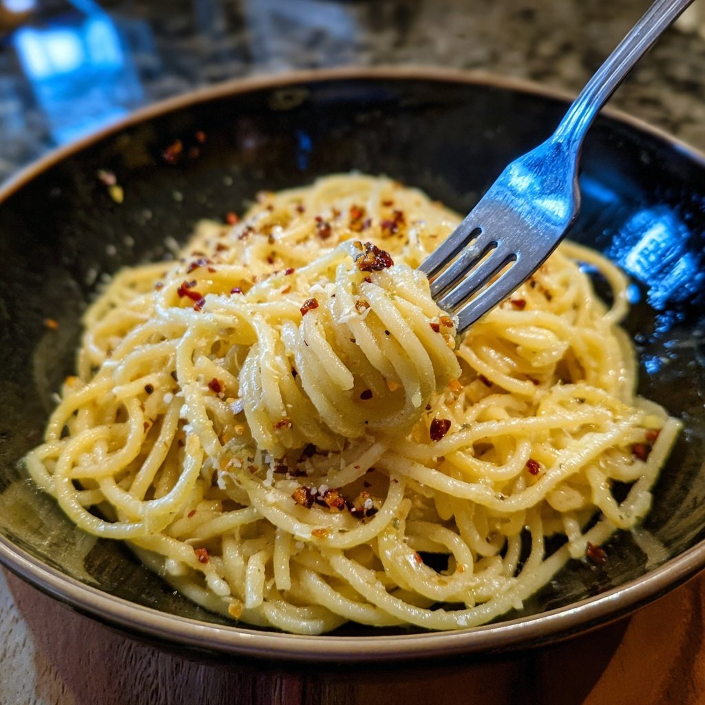 Schnell & Einfach 15-Minuten Knoblauchpasta