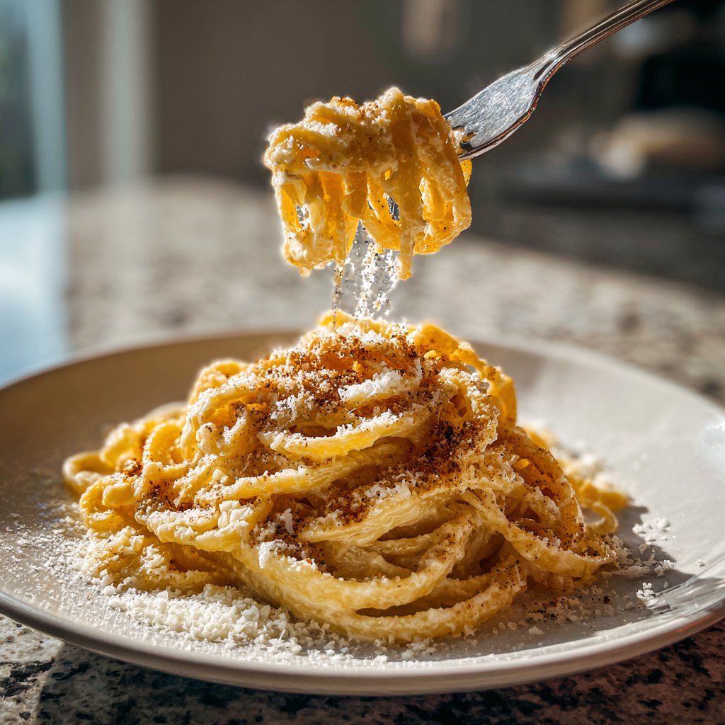 Pasta mit Trüffelcreme